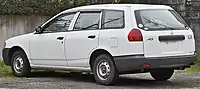 Facelifted Y11 Nissan AD van