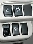 2011 Nissan Leaf equipped with warning sound off switch