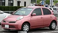 Second facelift Nissan March (Japan)