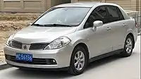 Pre-facelift Nissan Tiida sedan (China)