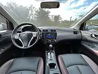Interior of the Nissan Tiida J (2021 facelift)