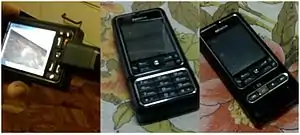 Nokia 3250, with twistable keypad
