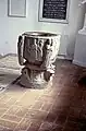 Font in Tryde Church, Scania