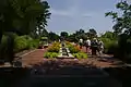 Fountain in the Perennial Garden