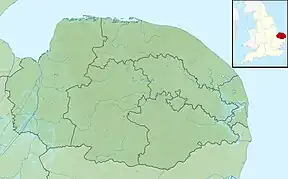 River Hun is located in Norfolk