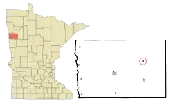 Location of Gary, Minnesota