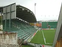 North stand.