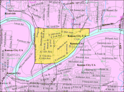 U.S. Census map