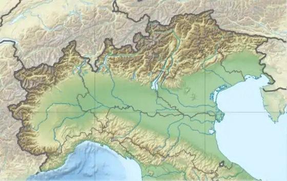 Cascate del Serio is located in Northern Italy