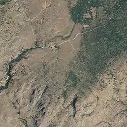 Aerial view of North Omak