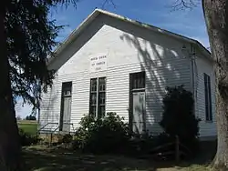 North Union Reformed Presbyterian Church in eastern Forward Township