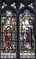 North aisle east window in memory of George Radford. By Alexander Gascoigne 1922.