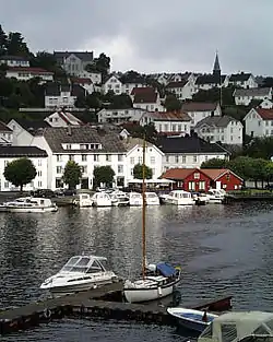 View of Tvedestrand