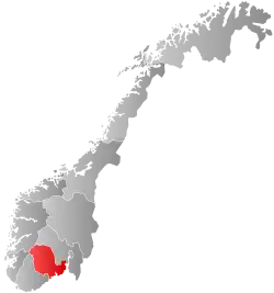 Official logo of Tinn kommune