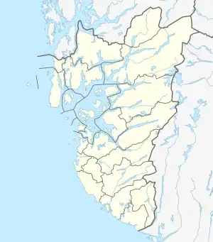 Rogaland fylke is located in Rogaland