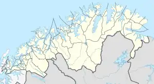 Finnmarksvidda is located in Troms og Finnmark