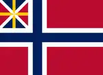 Norwegian flag with proposed design