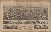 1881 map of Norwich, Ontario