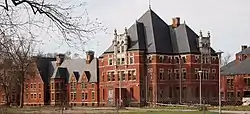 Administration Building, Norwich State Hospital, Preston, Connecticut, 1903.