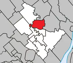 Location within Joliette RCM