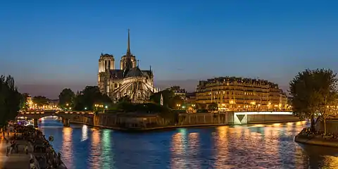 The Seine in Paris