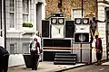 Setting up a sound system, Carnival 2014