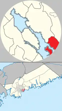 Cow Bay & Eastern Passage planning area of municipal Halifax.