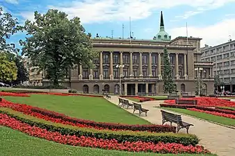 Karađorđević Palace by Stojan Titelbah and Momir Korunović in Belgrade, 1922