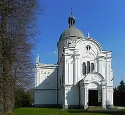 Former Greek Catholic church of the Prophet Elijah. Currently Roman Catholic church of the Assumption of the Virgin Mary.