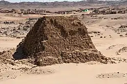 Nuri Pyramid V of King Malenaqen r. c. 553-538 BCE