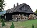 Traditional old wooden house