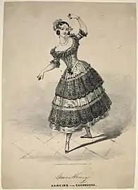 Laura Honey dancing the Cachoucha