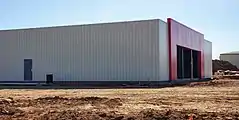 An O'Reilly Auto Parts store under construction at the location on April 7, 2021
