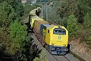 Renfe 310.1 rubbish/waste container train (August 2006)