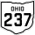 State Route 237 marker
