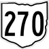 State Route 270 marker