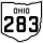 State Route 283 marker