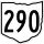 State Route 290 marker