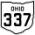 State Route 337 marker