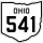 State Route 541 marker