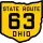State Route 63 marker