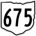 State Route 675 marker