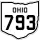 State Route 793 marker