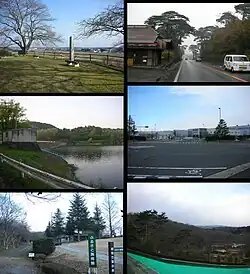 Site of Ōhira Castle - National Route 4 Ushino Dam - Toyota factoryFurusato Art Museum - Manyo Create Park