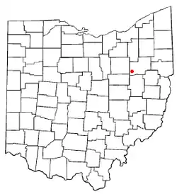 Location of Brewster, Ohio