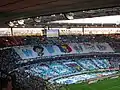 OM tifo in the 2006 French Cup final at the Stade de France.