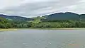 Oravská Magura mountains surrounding the valleys of the Orava Reservoir