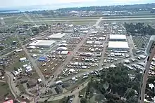 EAA grounds from the air in 2011