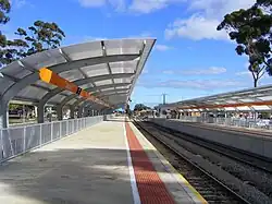 Oaklands station between 2008 and 2019