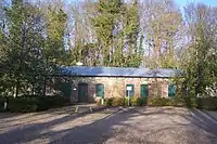 Former cooperage, now the site's visitor centre